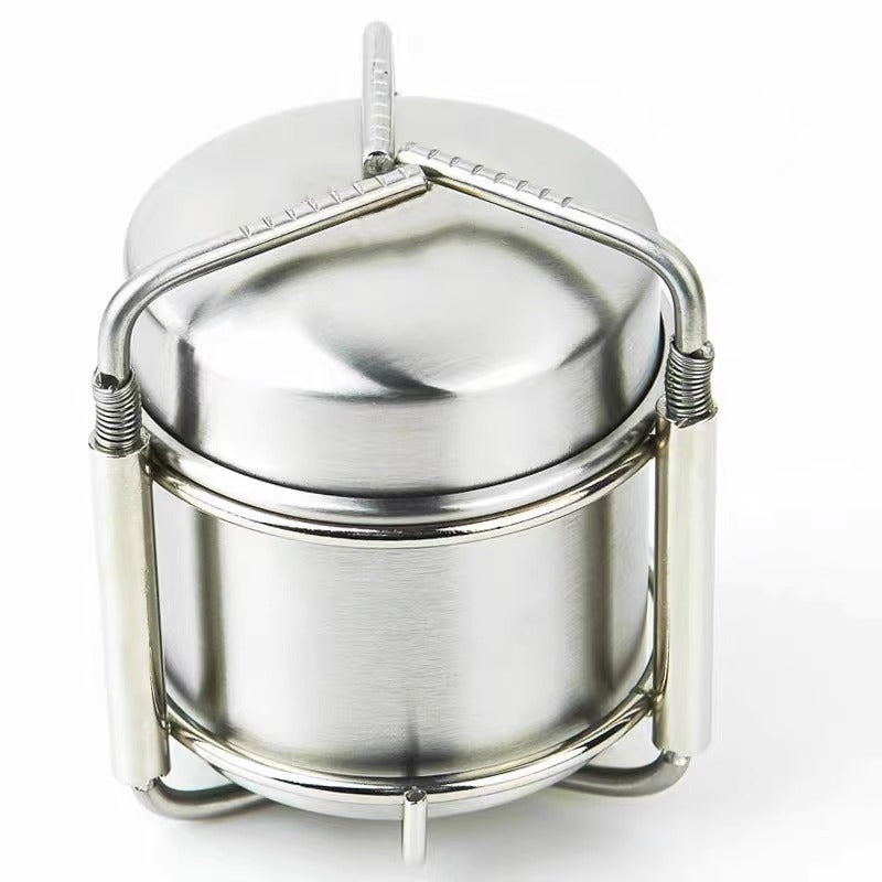 Camping Picnic Stoves Outdoor Stainless Steel Liquid Alcohol Stove Portable Liquid Gas Appliance