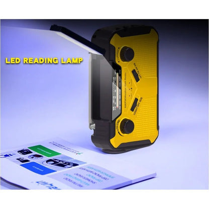 Multifunction Radio Hand Crank Solar USB FM Or AM Weather Radios Emergency Flashlight Power Bank Very Quality High Volume Radio