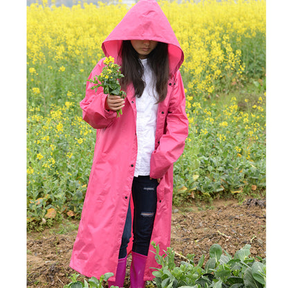 Models To Increase Thickening Rainstorm Rain Poncho Windbreaker