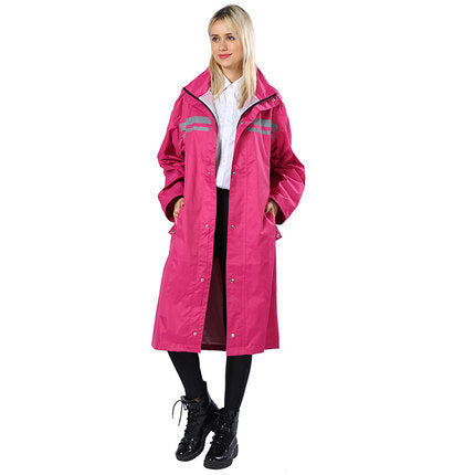 Models To Increase Thickening Rainstorm Rain Poncho Windbreaker
