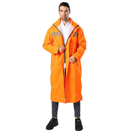 Models To Increase Thickening Rainstorm Rain Poncho Windbreaker