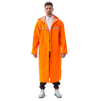 Models To Increase Thickening Rainstorm Rain Poncho Windbreaker
