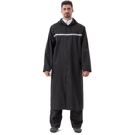 Models To Increase Thickening Rainstorm Rain Poncho Windbreaker