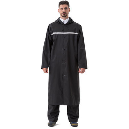 Models To Increase Thickening Rainstorm Rain Poncho Windbreaker