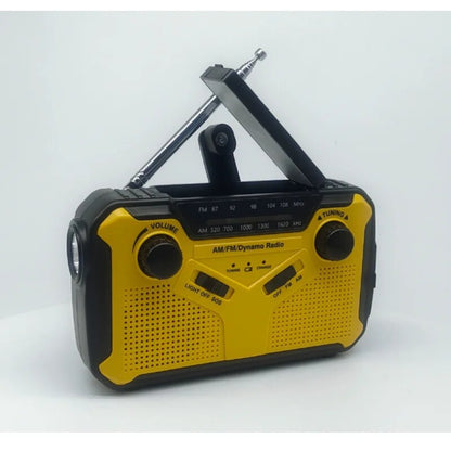 Multifunction Radio Hand Crank Solar USB FM Or AM Weather Radios Emergency Flashlight Power Bank Very Quality High Volume Radio