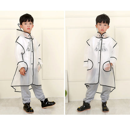 Children's Fashion Cartoon Student Rain Poncho
