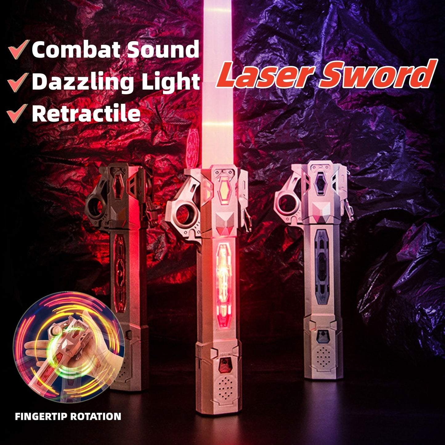 Outdoor Lighting Props For The Aid Concert, Large Fluorescent Sticks
