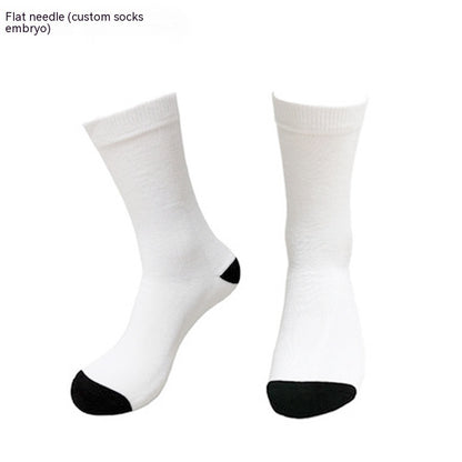 Thermal Transfer Blank Socks Embryo Socks
