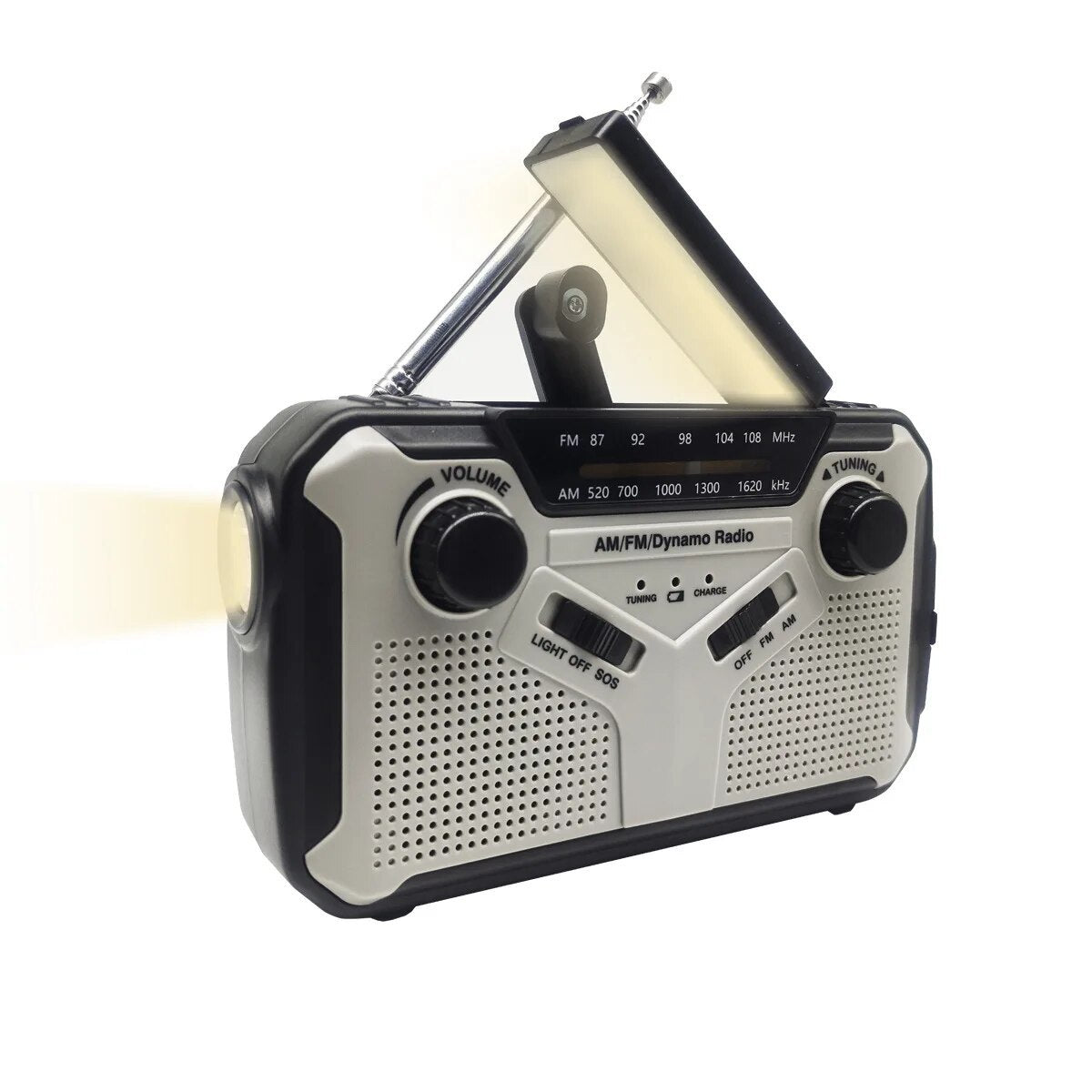 Multifunction Radio Hand Crank Solar USB FM Or AM Weather Radios Emergency Flashlight Power Bank Very Quality High Volume Radio